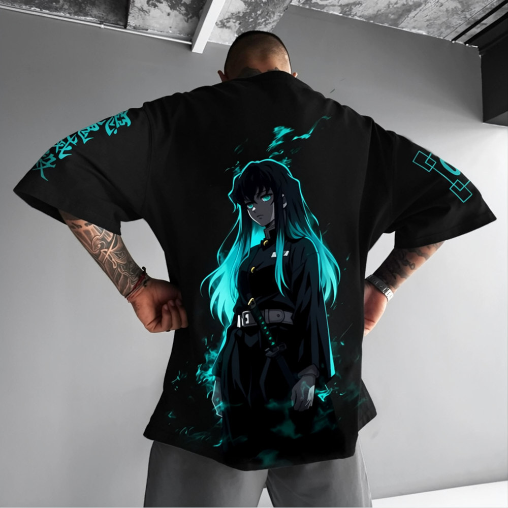 Unisex Anime Inspired Vintage T-Shirt