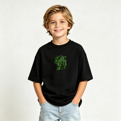 Dragon Ball Anime Graphic T-shirts for Broly Kids Cartoon Print Cotton Tee