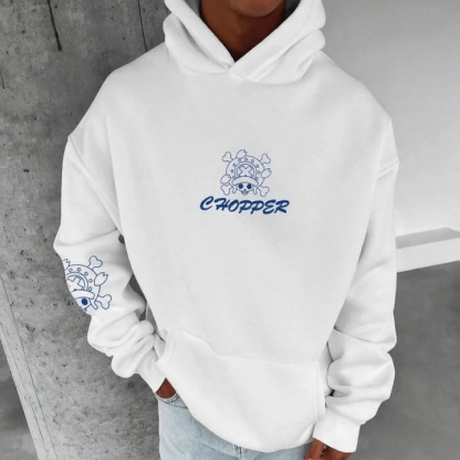 Unisex Anime Graphic Streetwear Vintage Hoodie