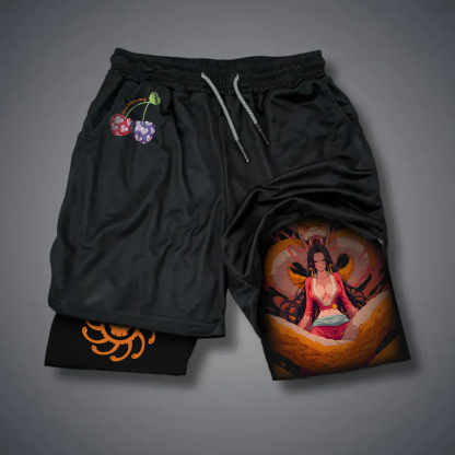 Unisex  Casual Anime Streetwear Shorts