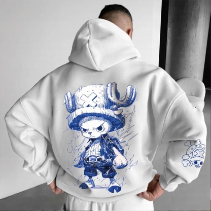 Unisex Anime Graphic Streetwear Vintage Hoodie