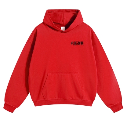 Unisex Casual Anime Print Hoodie-AnimeClothe