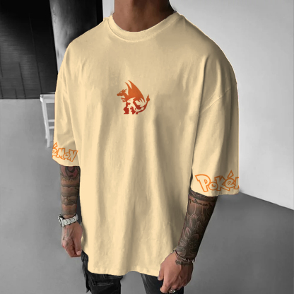 Unisex Anime Inspired Vintage T-Shirt-AnimeClothe