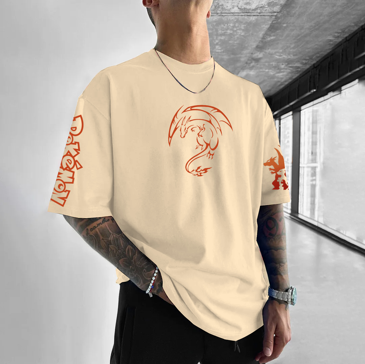 Unisex   Anime Inspired Vintage T-Shirt-AnimeClothe