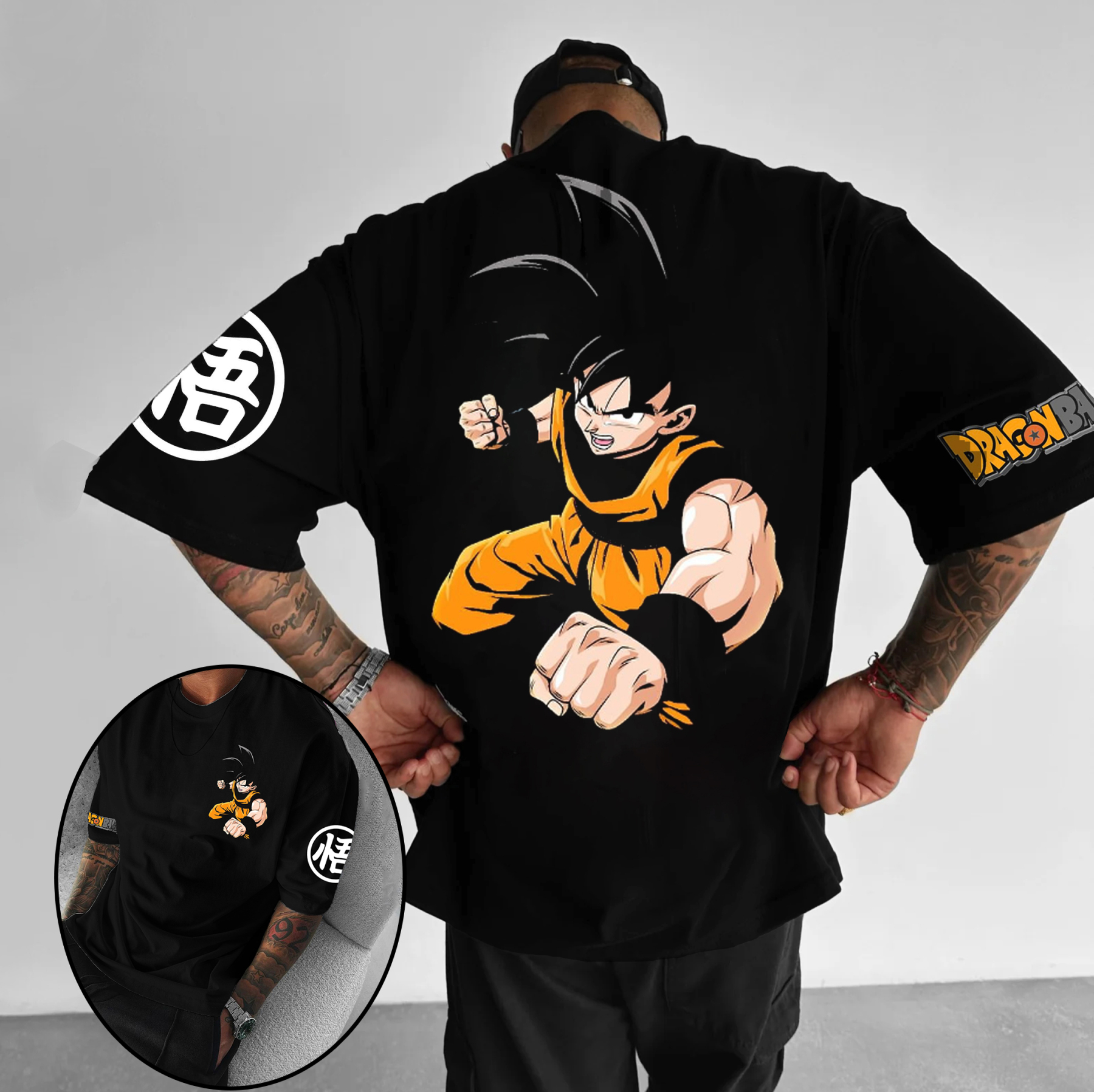 Unisex Anime Inspired Graphic Streetwear Vintage T-shirt