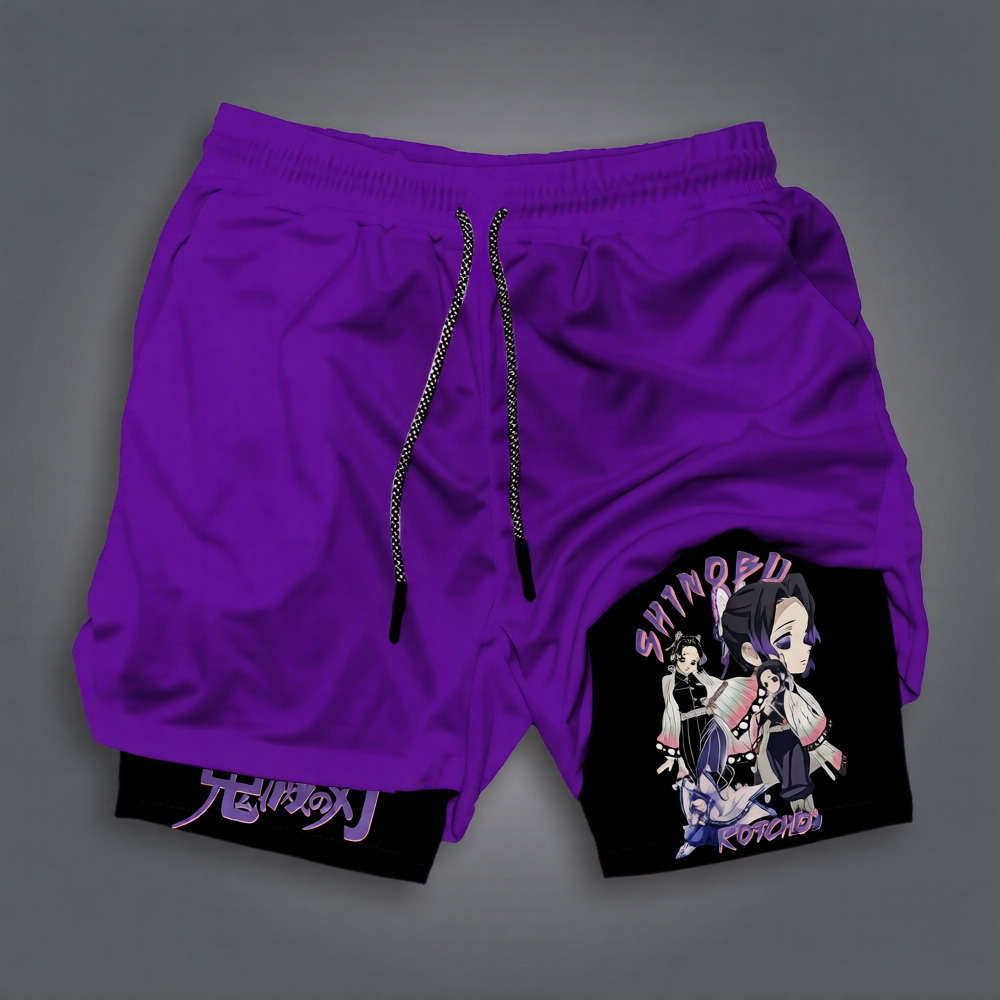 Unisex Demon Slayer Casual Anime Streetwear Shorts
