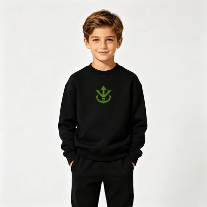 Dragon Ball Anime Graphic Crewneck Sweatshirt for Broly Kids Cartoon Print Cotton Tee