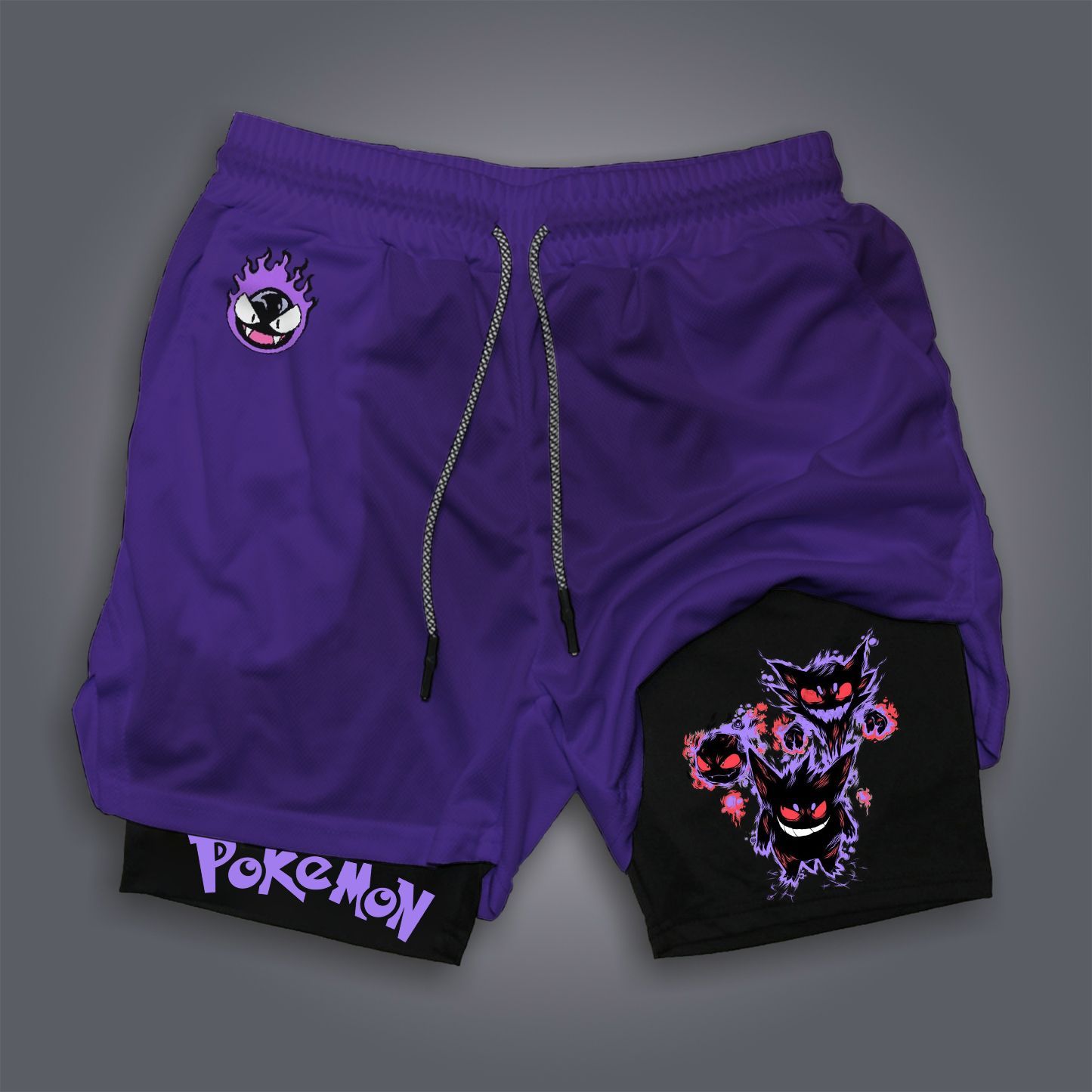 Unisex “Pokémon” Casual Anime Streetwear Shorts