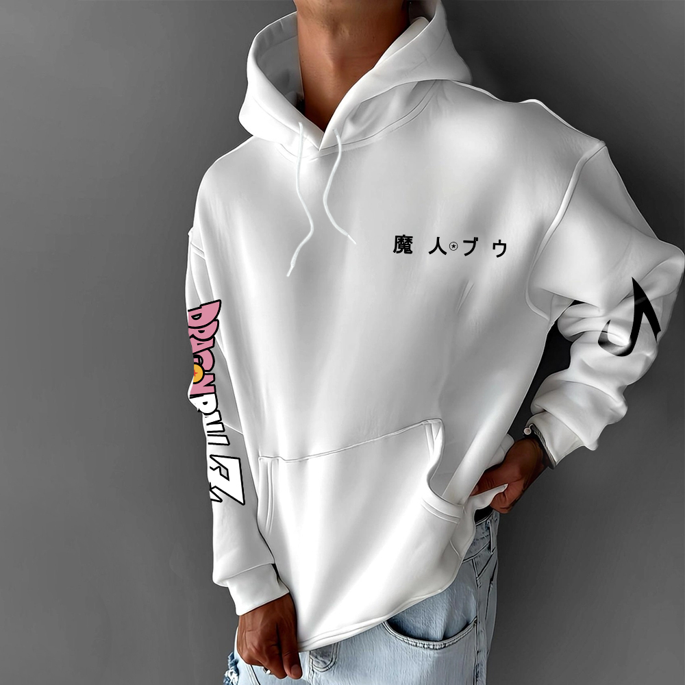 Unisex Anime Graphic Streetwear Vintage Hoodie