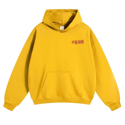 Unisex Casual Anime Print Hoodie-AnimeClothe