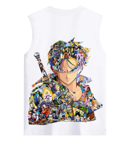 Unisex Anime Sleeveless Tank Top
