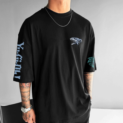 Unisex Anime Inspired Vintage T-Shirt-AnimeClothe