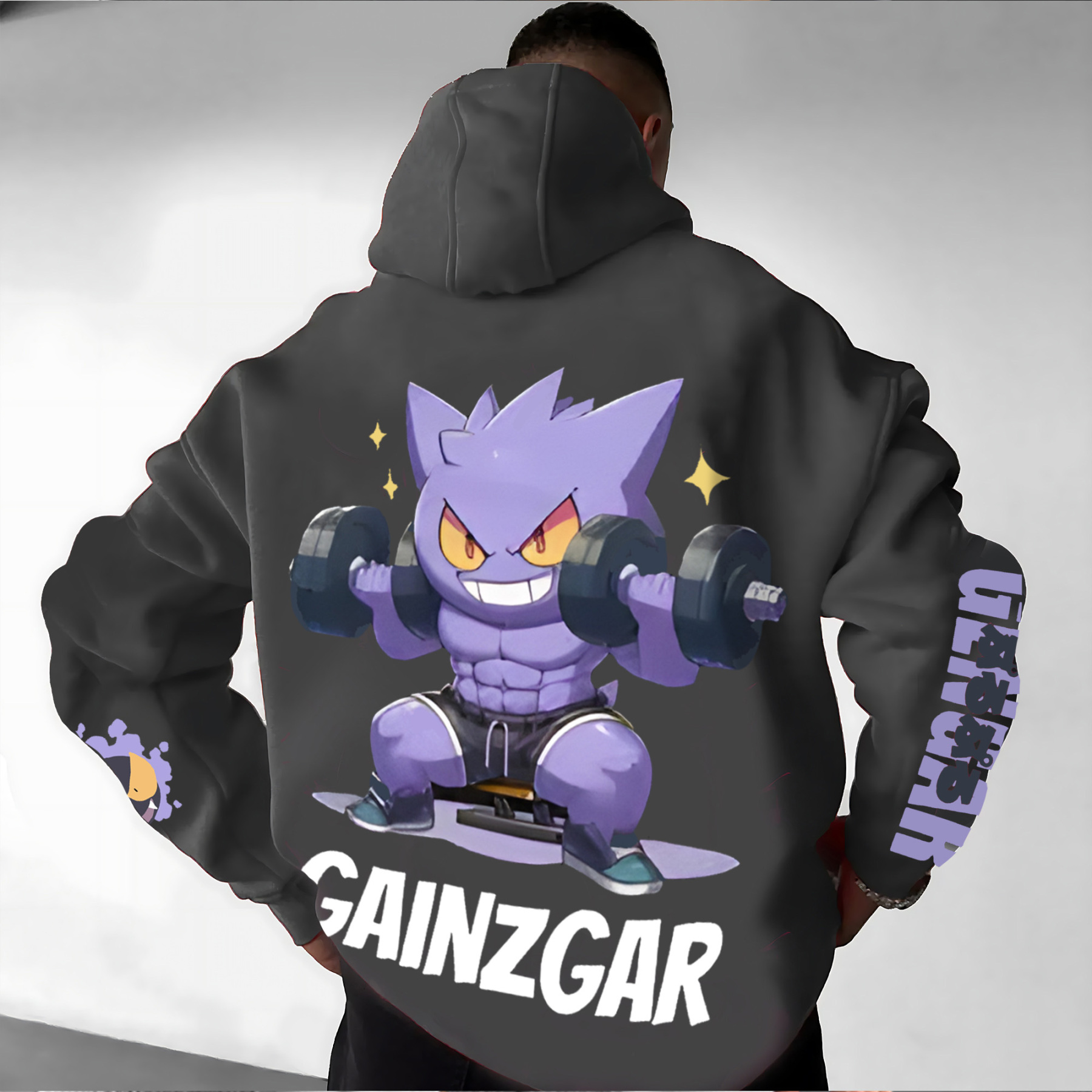 Unisex Anime Graphic Streetwear Vintage Hoodie