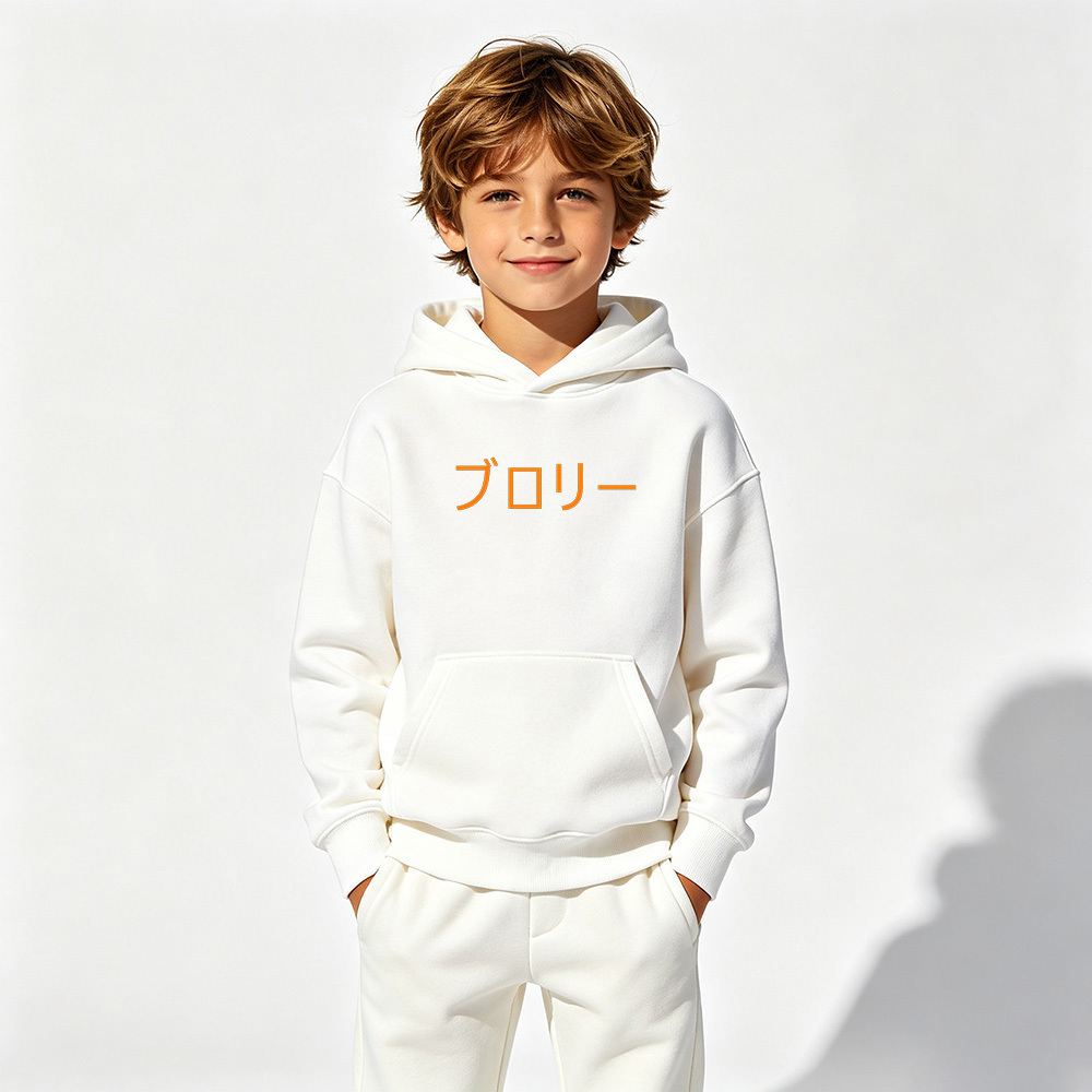 Dragon Ball Anime Graphic Hoodie for Goku Kids Cartoon Print Cotton Tee