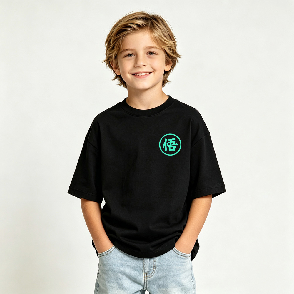 Dragon Ball Anime Graphic T-Shirt for Goku Kids Cartoon Print Cotton Tee