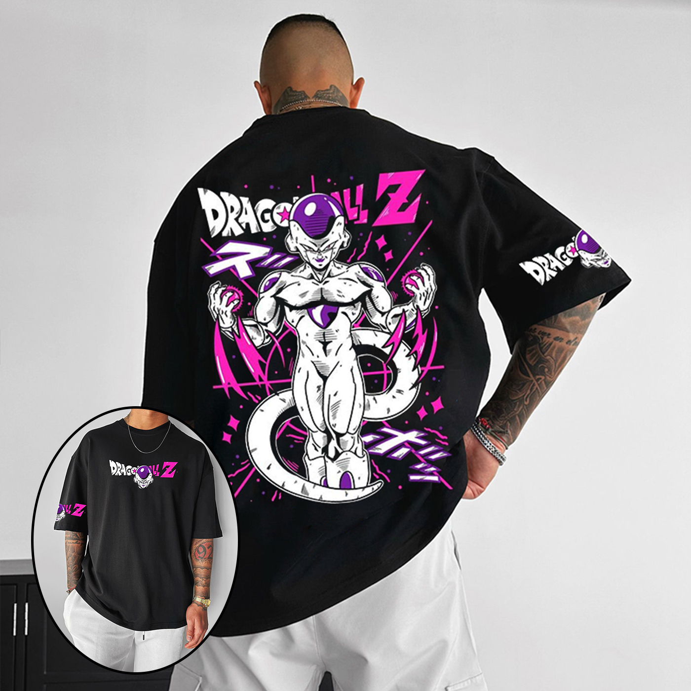 Unisex Anime Inspired Graphic Streetwear Vintage T-shirt