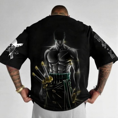 Unisex Anime Inspired Vintage T-Shirt