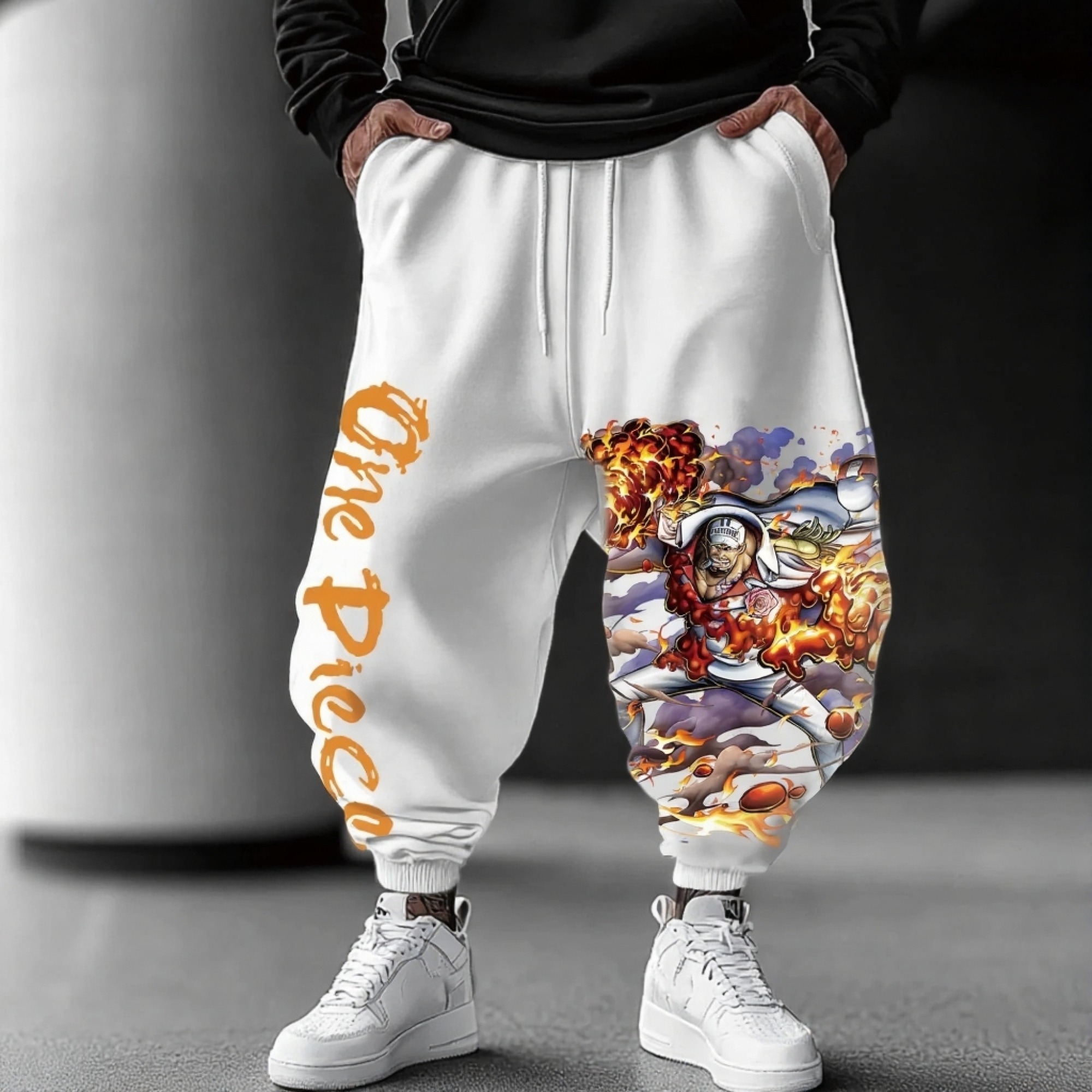 Unisex Anime Inspired Vintage Pants