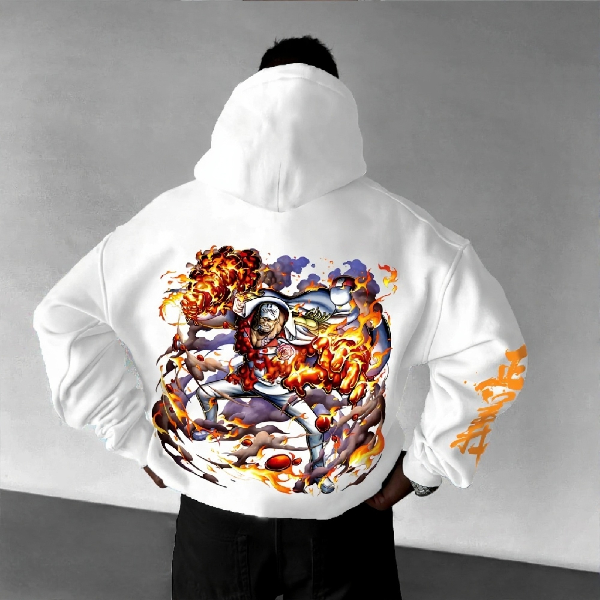 Unisex Anime Graphic Streetwear Vintage Hoodie