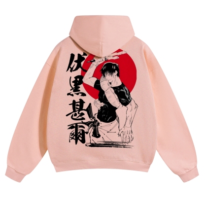 Unisex Casual Anime Print Hoodie-AnimeClothe