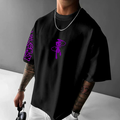 Unisex Anime Inspired Vintage T-Shirt-AnimeClothe