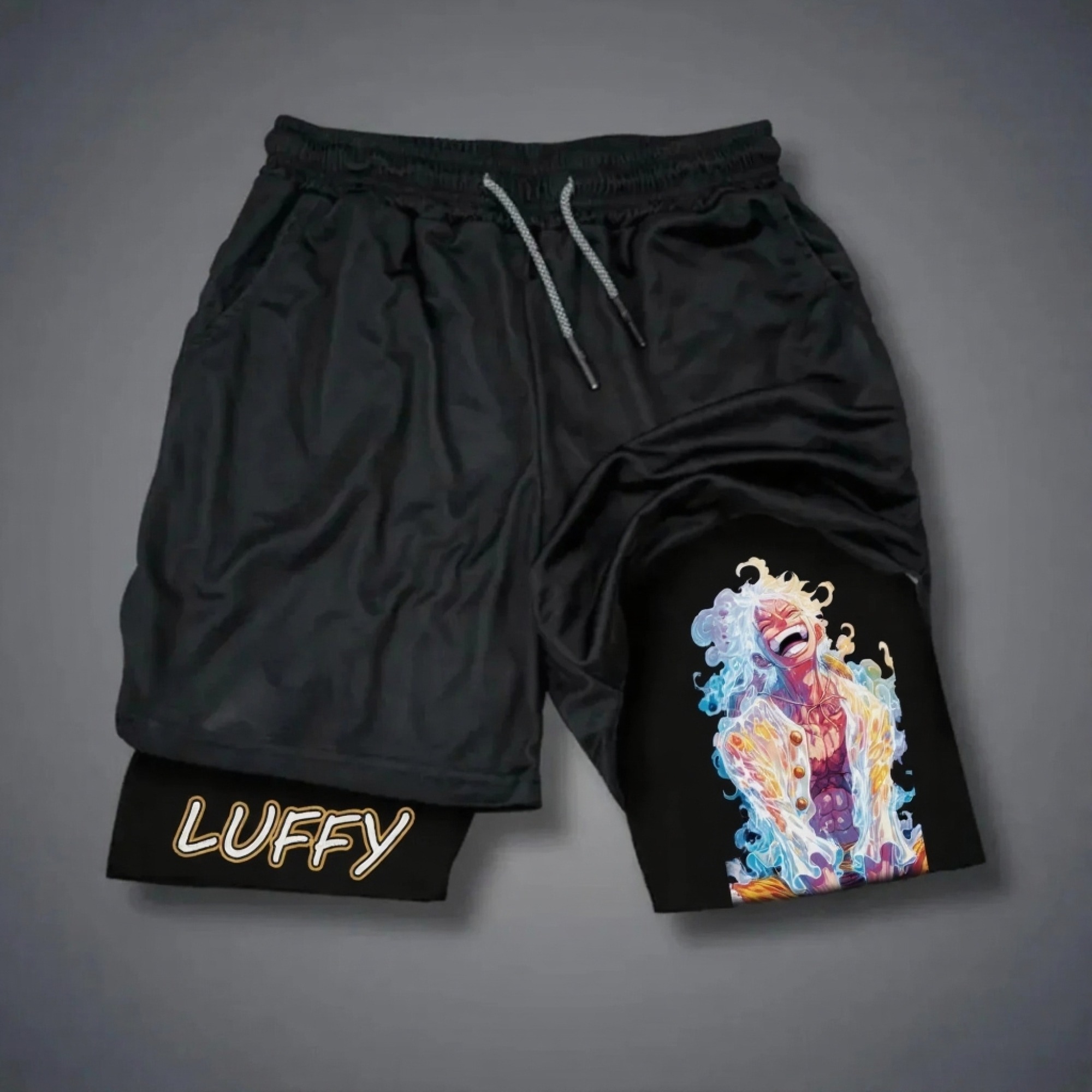 Unisex  Casual Anime Streetwear Shorts