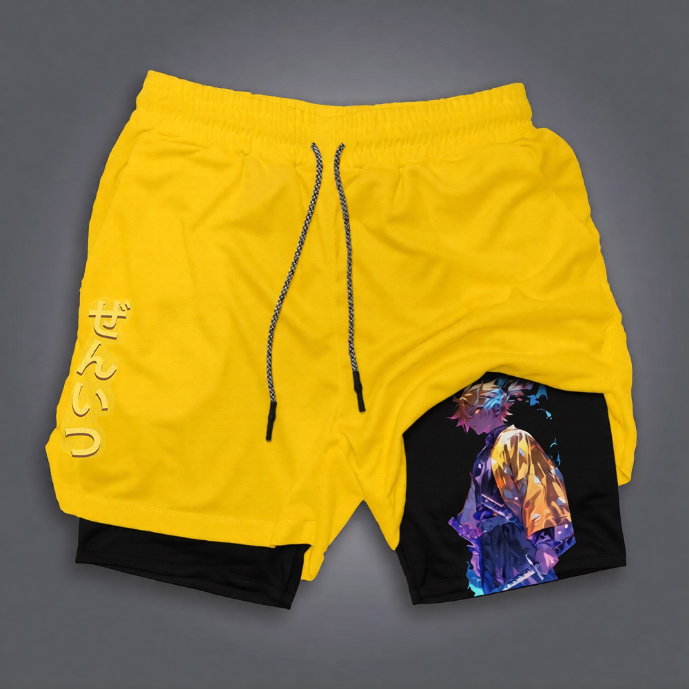 Unisex Demon Slayer Casual Anime Streetwear Shorts