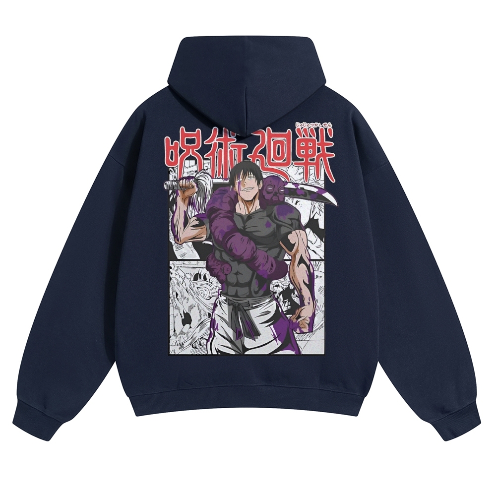 Unisex Casual Anime Print Hoodie-AnimeClothe