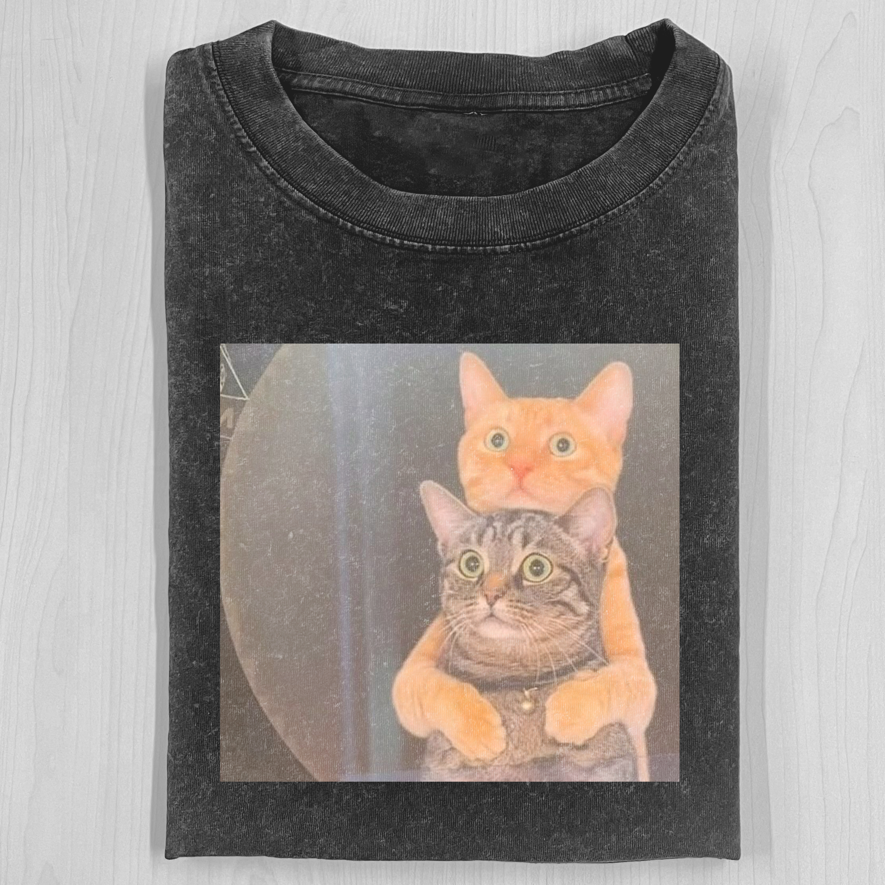 EMBRACING CAT T- SHIRTS-ComicClothe