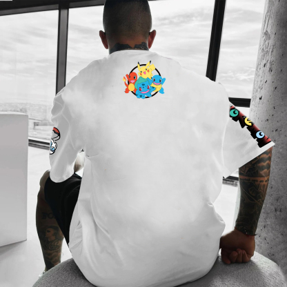 Unisex Anime Inspired Vintage T-Shirt-AnimeClothe