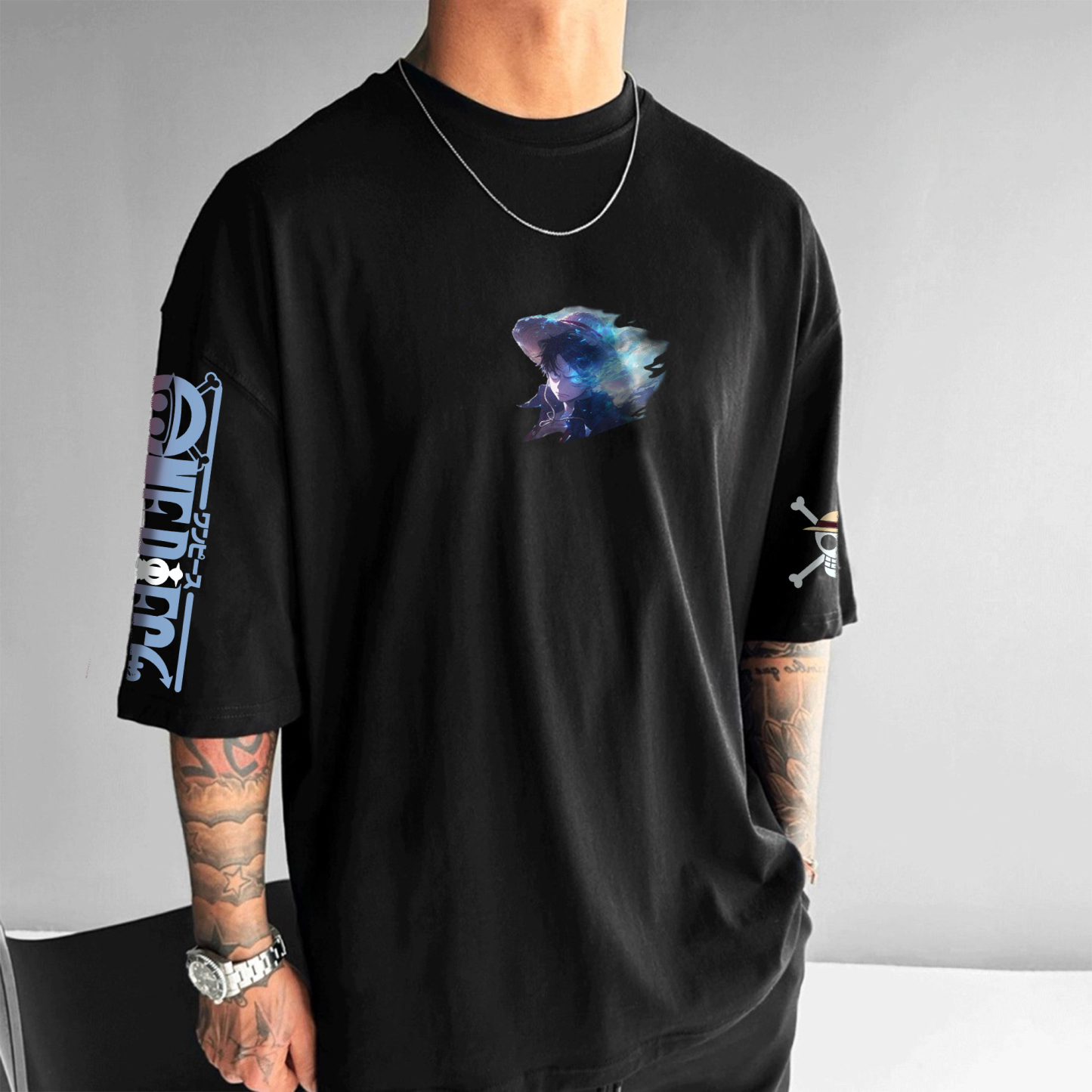 Unisex Anime Inspired Vintage T-Shirt丨One Piece