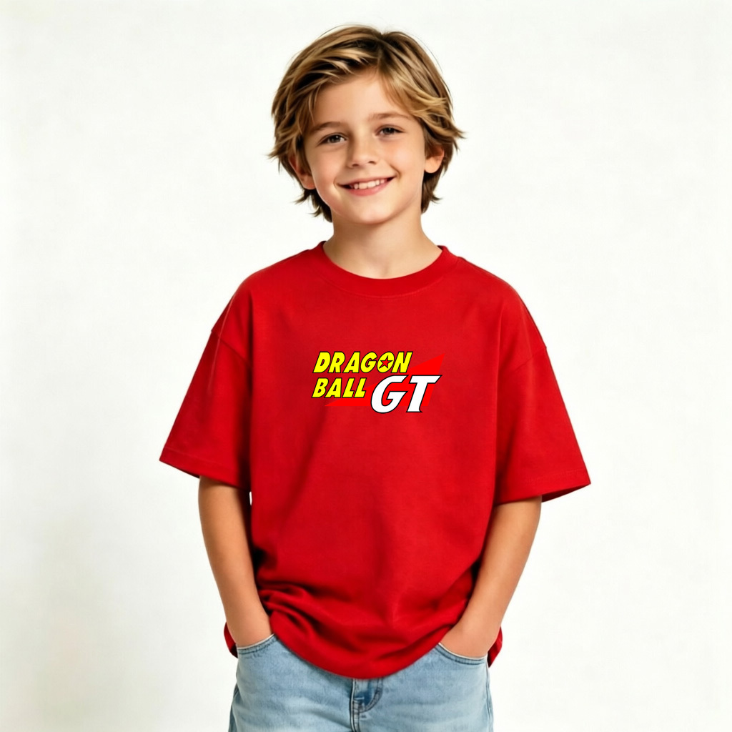 Dragon Ball Goku Anime Graphic T-shirts for Kids Cartoon Print Cotton Tee