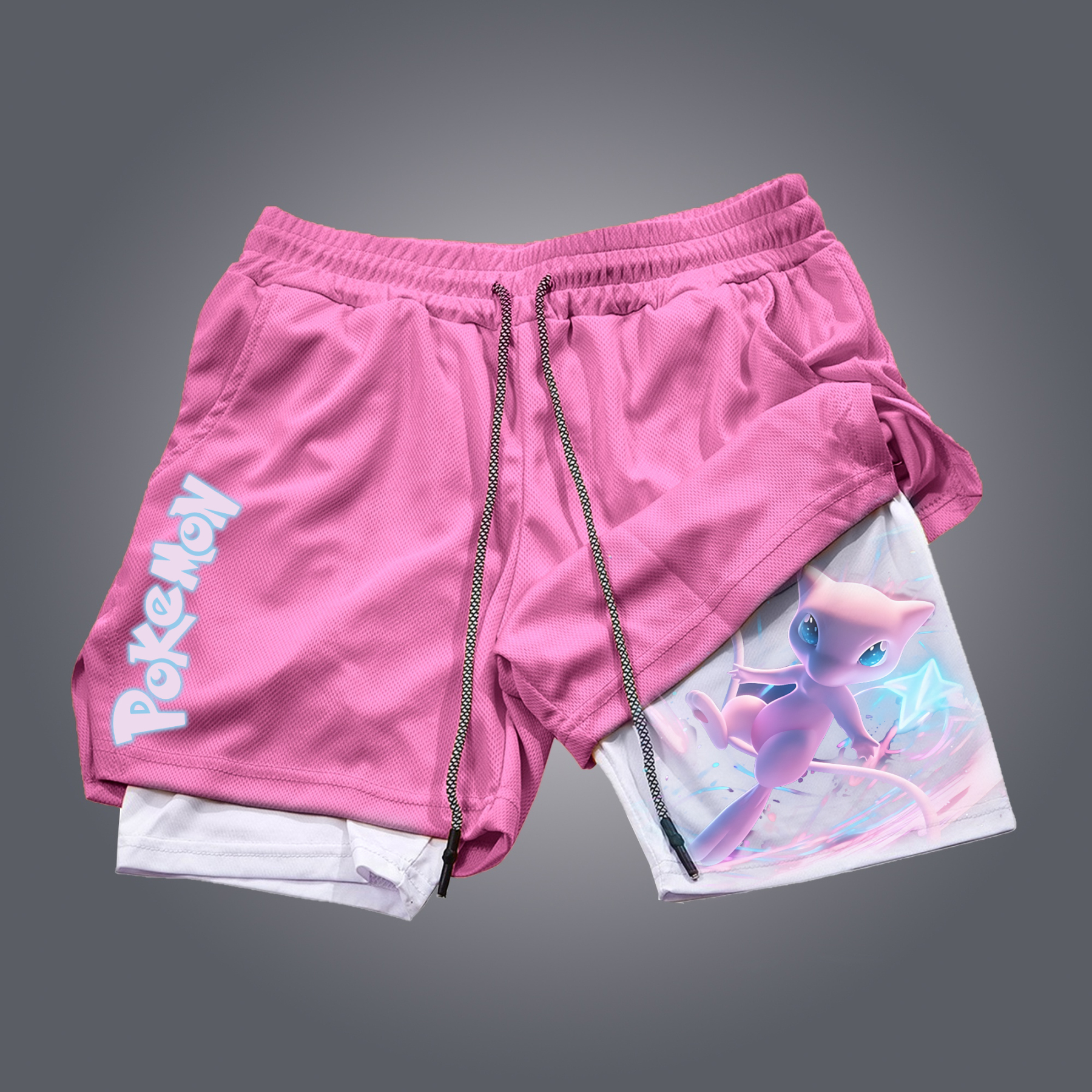 Unisex “Pokémon” Casual Anime Streetwear Shorts