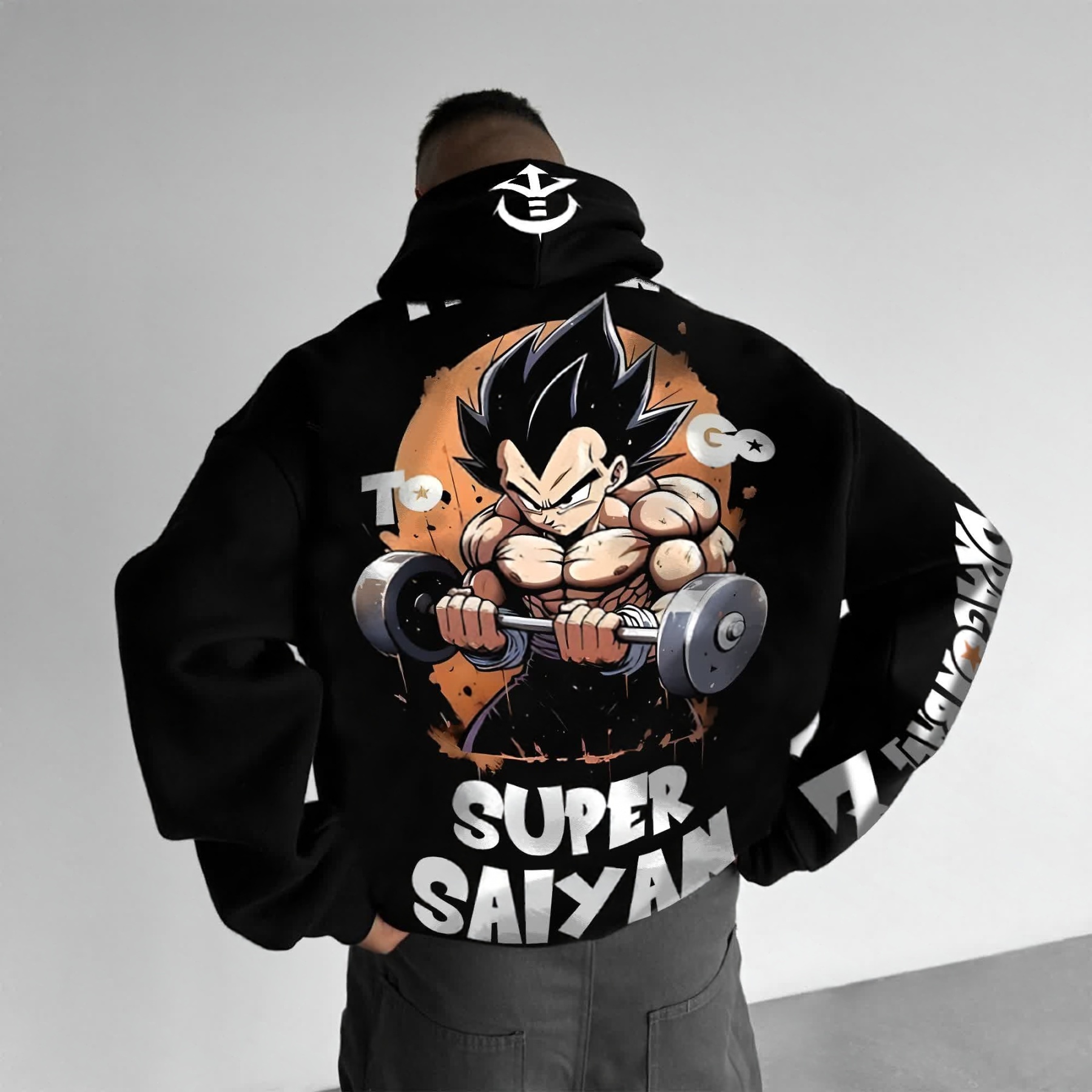 Unisex Anime Graphic Streetwear Vintage Hoodie