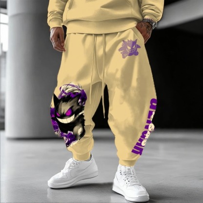 Pokémon Unisex Anime Gengar Pants