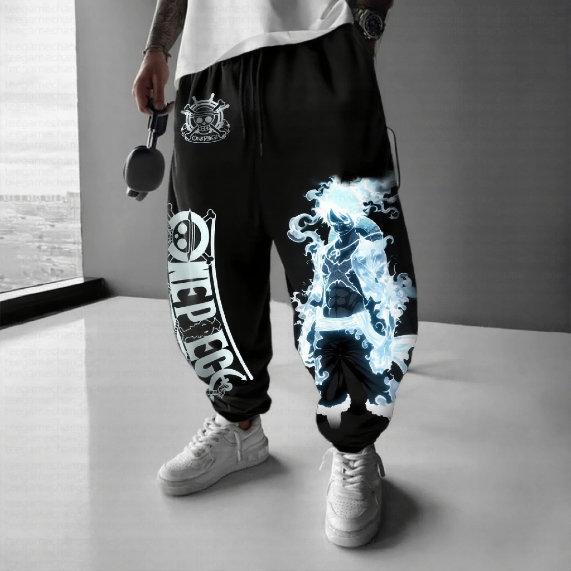 Unisex Anime Inspired Vintage Pants