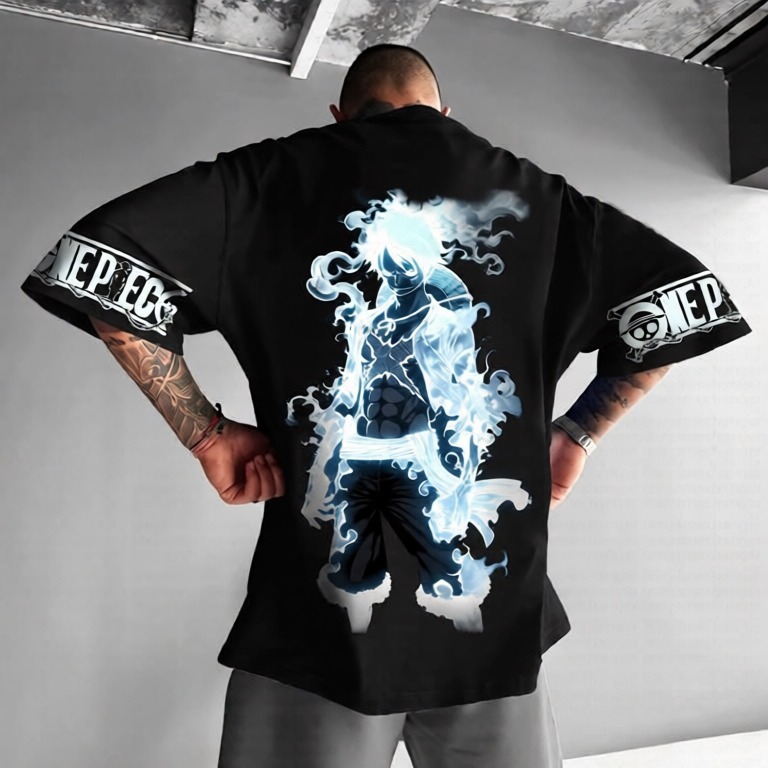 Unisex Anime Inspired Vintage T-Shirt