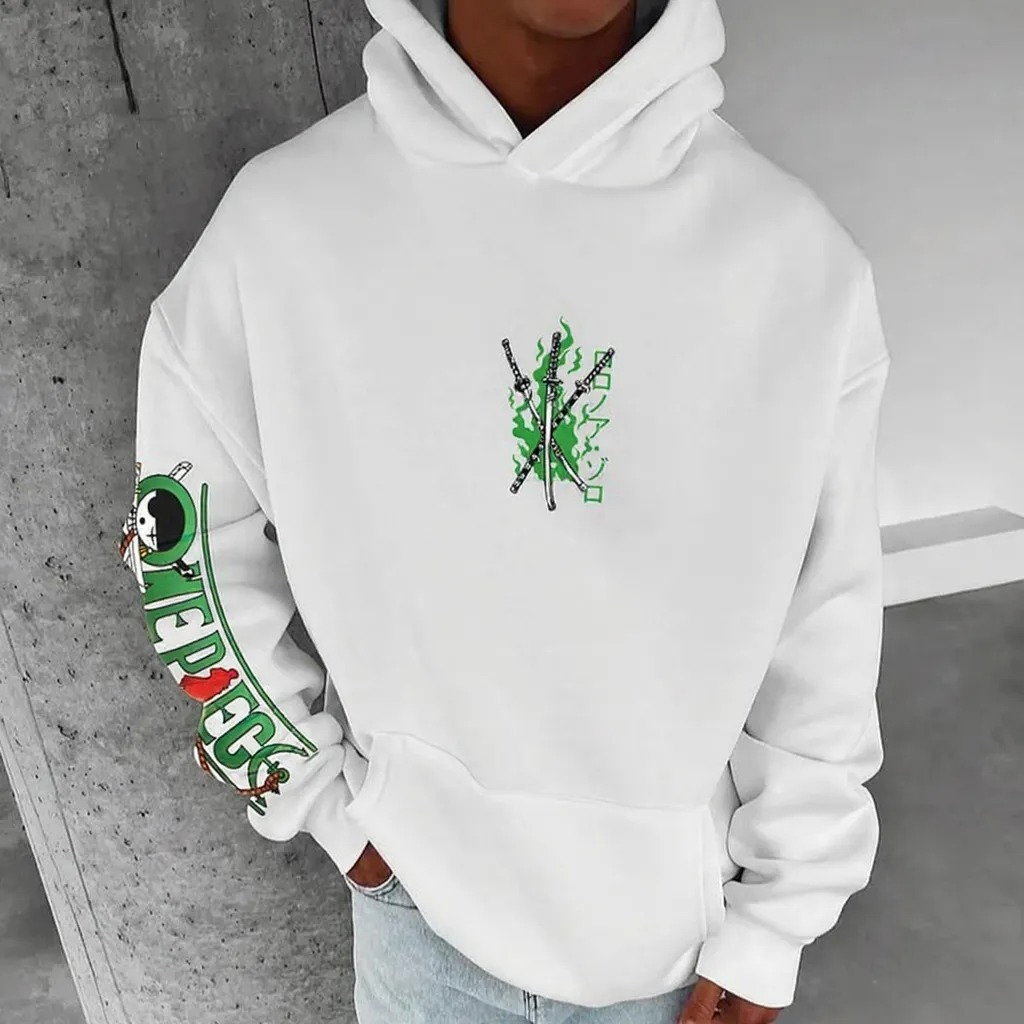 Unisex Anime Graphic Streetwear Vintage Hoodie