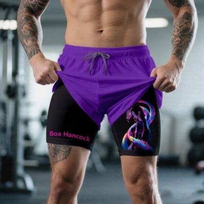 Unisex  Casual Anime Streetwear Shorts