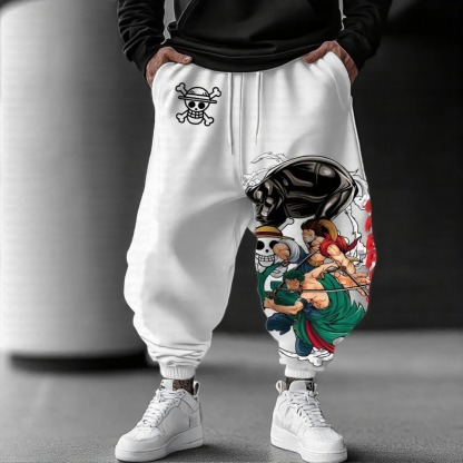 Unisex Anime Inspired Vintage Pants