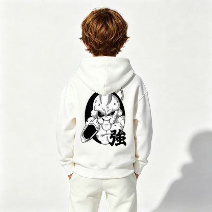 Dragon Ball Anime Graphic Hoodie for Vegeta Kids Cartoon Print Cotton Tee