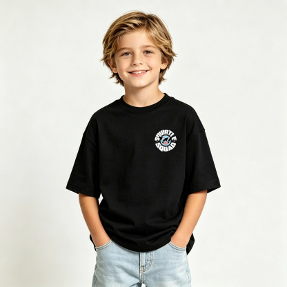 Pokémon Squirtle Anime Graphic T-Shirt for Kids Cartoon Print Cotton Tee
