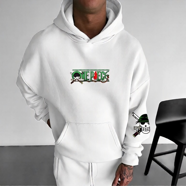 Unisex Anime Graphic Streetwear Vintage Hoodie