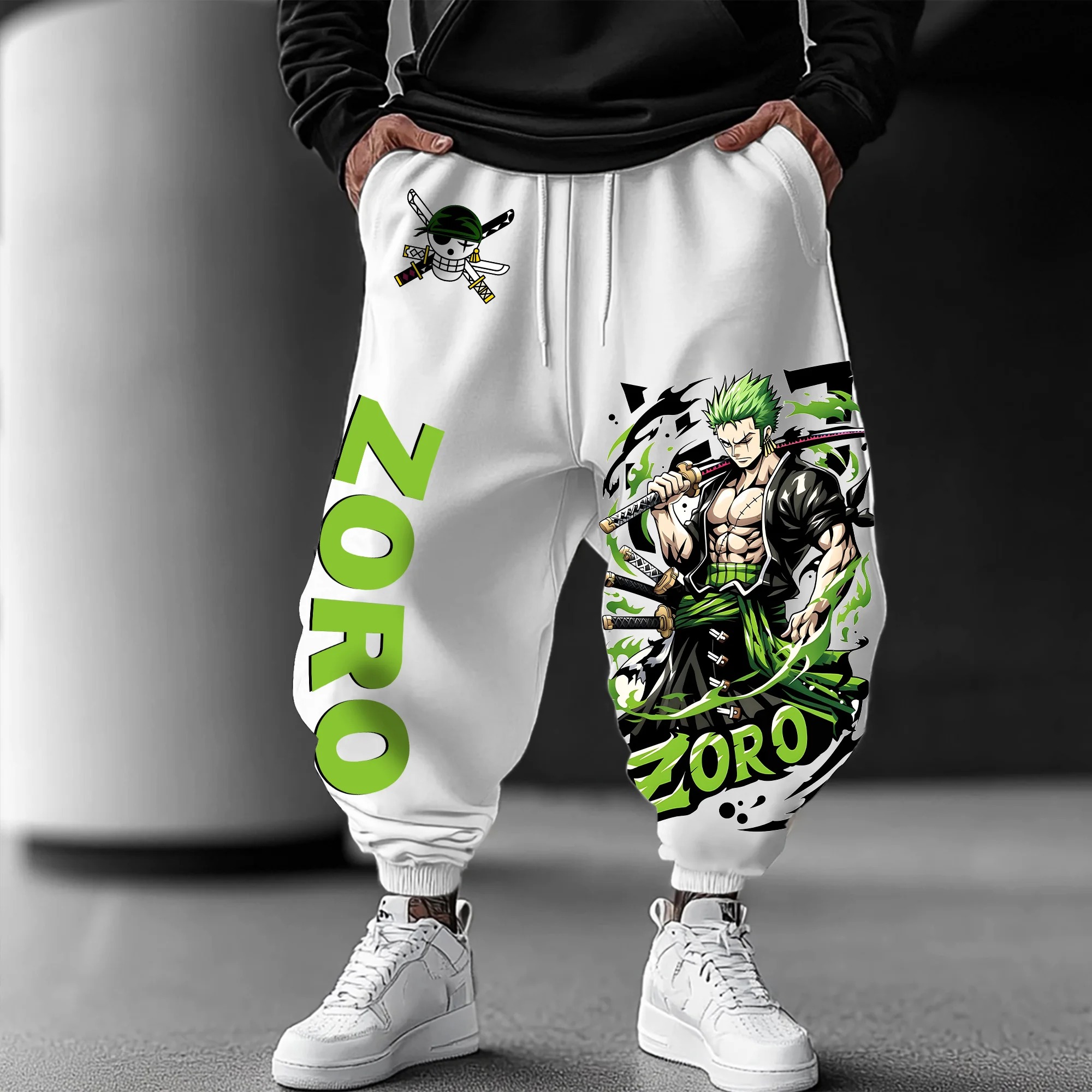 Unisex Anime Inspired Vintage Pants