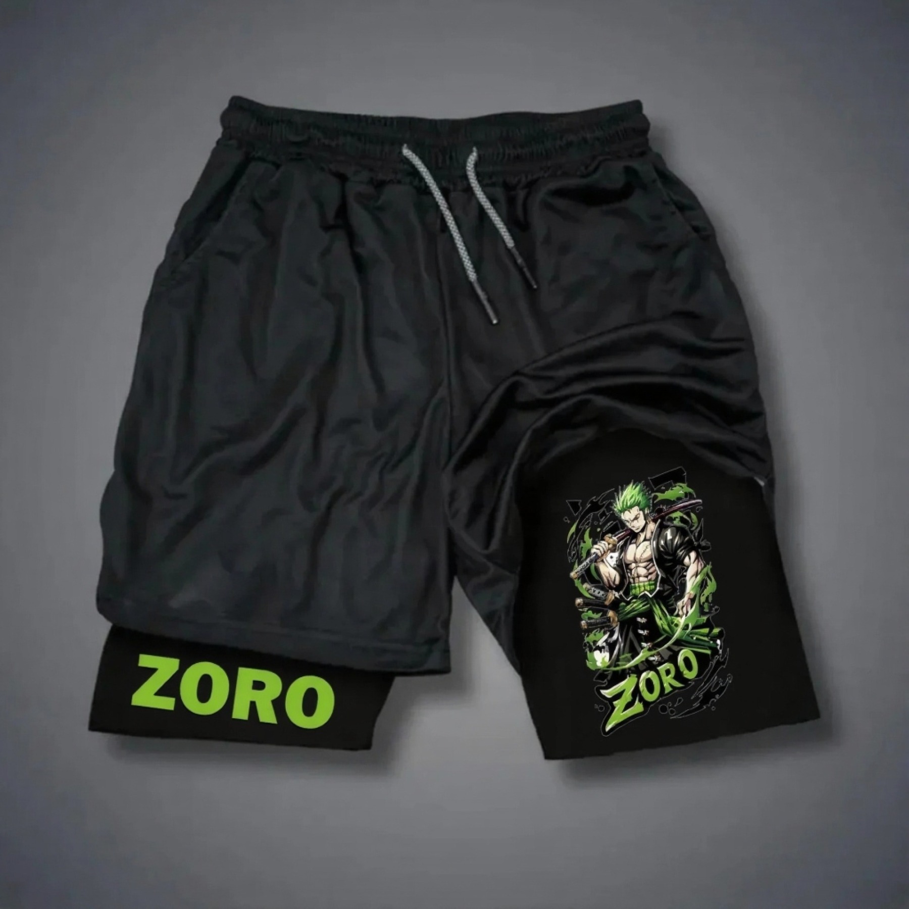 Unisex  Casual Anime Streetwear Shorts