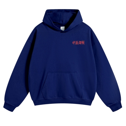 Unisex Casual Anime Print Hoodie-AnimeClothe