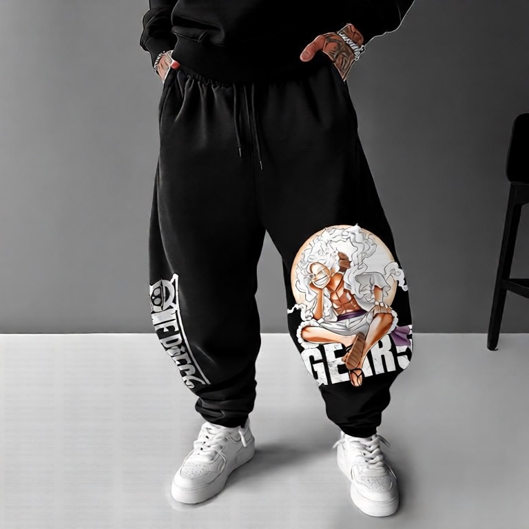 Unisex Anime Inspired Vintage Pants