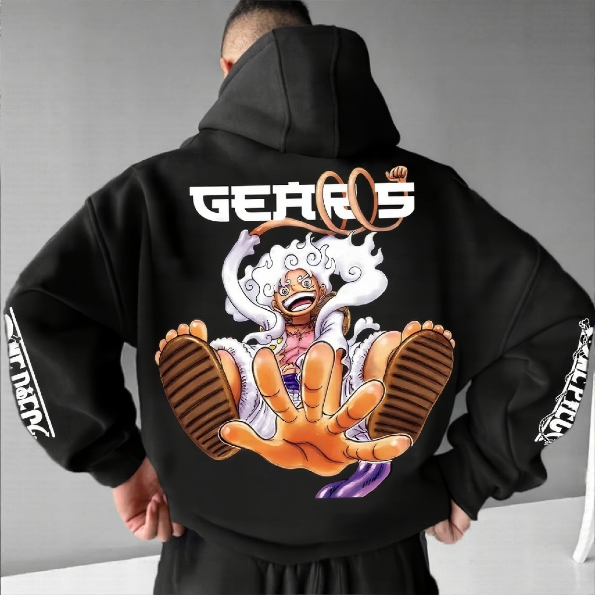 Unisex Anime Graphic Streetwear Vintage Hoodie