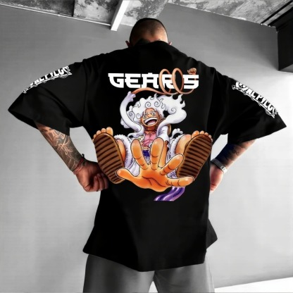 Unisex Anime Inspired Vintage T-Shirt