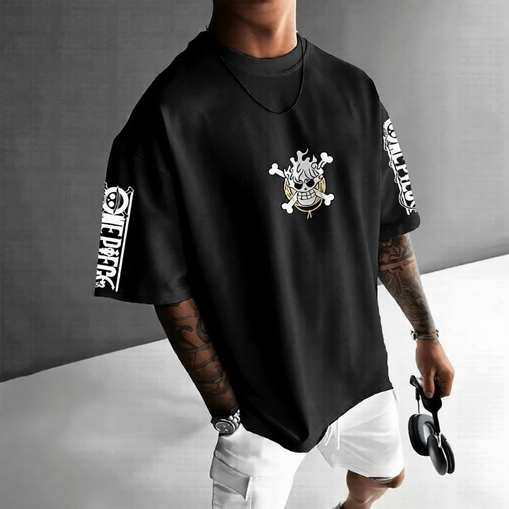 Unisex Anime Inspired Vintage T-Shirt